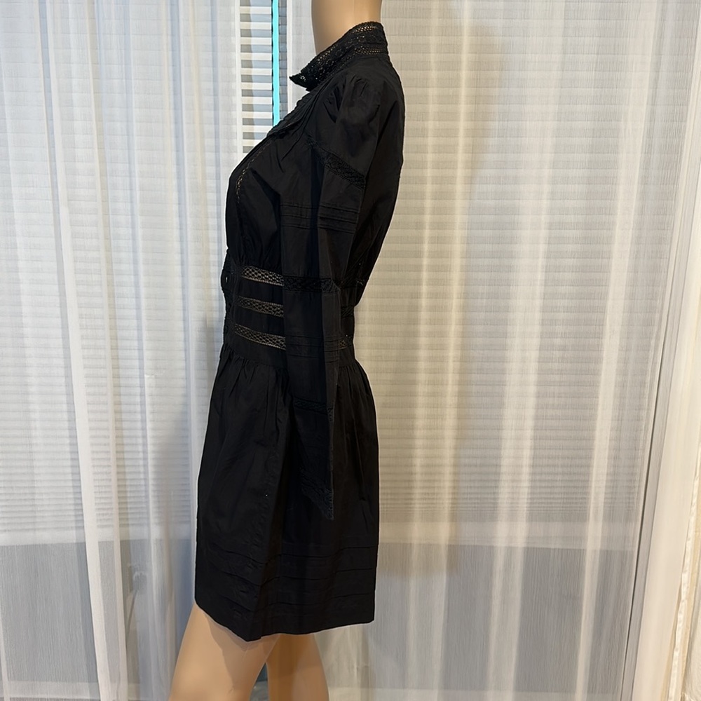 Maje Lace Trim Romper - Picture 5 of 11